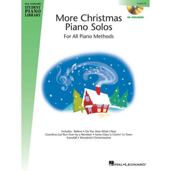 More Christmas Piano Solos - Level 4 - Book/CD Pack-Sheet Music-Hal Leonard-Logans Pianos
