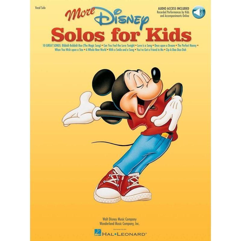 More Disney Solos for Kids-Sheet Music-Hal Leonard-Logans Pianos