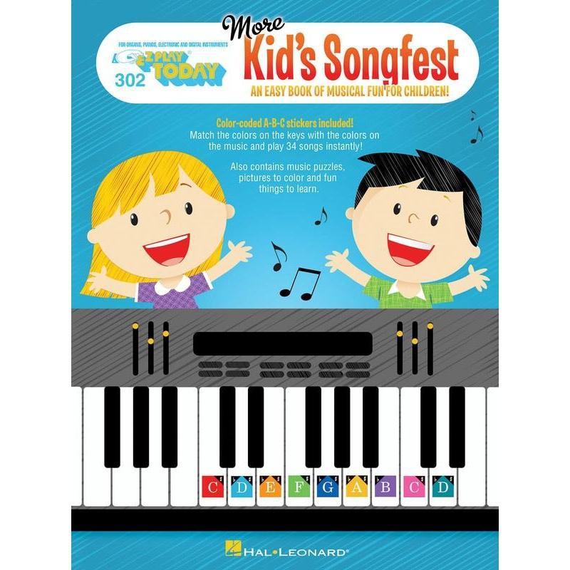 More Kid's Songfest-Sheet Music-Hal Leonard-Logans Pianos