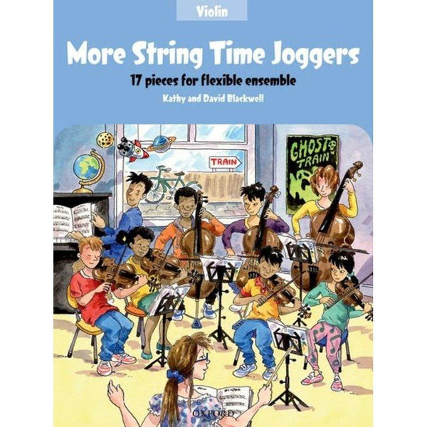 More String Time Joggers - Violin-Sheet Music-Oxford University Press-Logans Pianos
