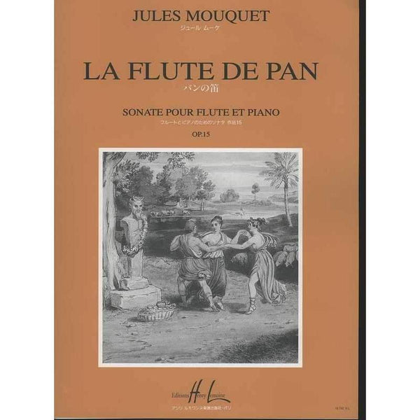 Mouquet Flute de Pan Op. 15-Sheet Music-Edition Henry Lemoine-Logans Pianos
