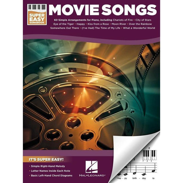 Movie Songs - Super Easy Songbook-Sheet Music-Hal Leonard-Logans Pianos