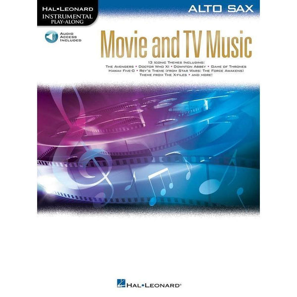 Movie and TV Music for Alto Sax-Sheet Music-Hal Leonard-Logans Pianos
