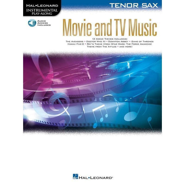 Movie and TV Music for Tenor Sax-Sheet Music-Hal Leonard-Logans Pianos