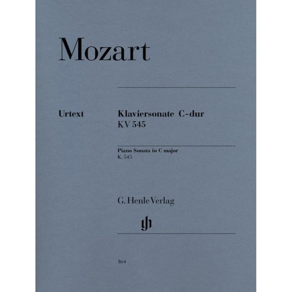 Mozart Piano Sonata C major K.545-Sheet Music-G. Henle Verlag-Logans Pianos