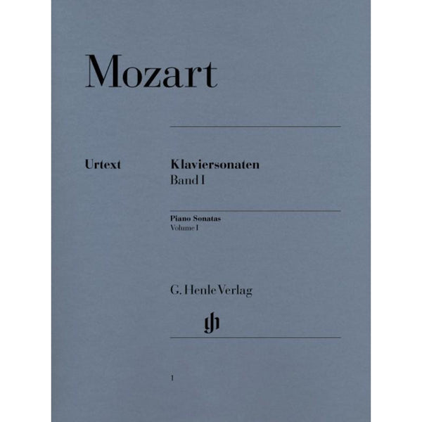 Mozart Piano Sonatas Volume 1-Sheet Music-G. Henle Verlag-Logans Pianos