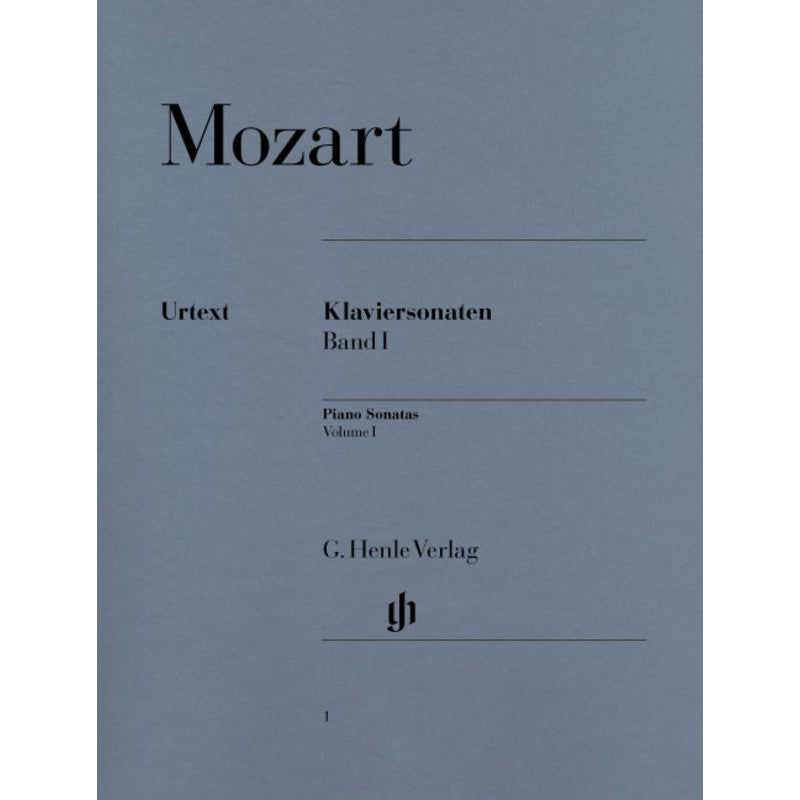Mozart Piano Sonatas Volume 1-Sheet Music-G. Henle Verlag-Logans Pianos