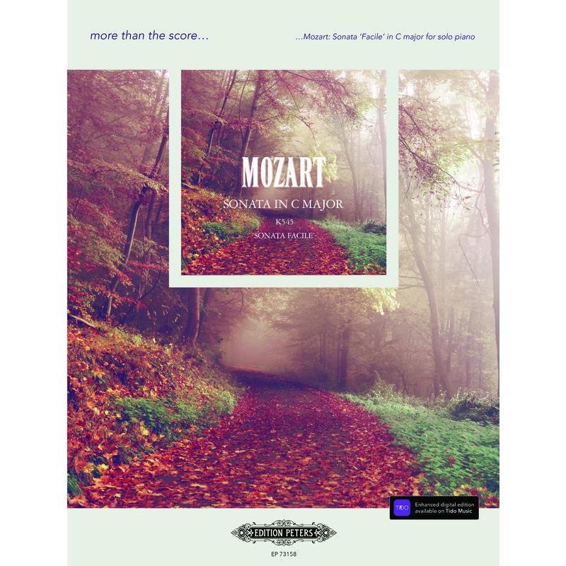 Mozart: Sonata Facile in C major K 545-Sheet Music-Edition Peters-Logans Pianos