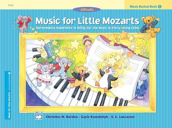 Music for Little Mozarts: Music Recital Book 3-Sheet Music-Alfred Music-Logans Pianos