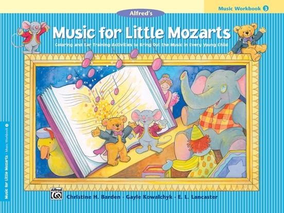 Music for Little Mozarts: Music Workbook 3-Sheet Music-Alfred Music-Logans Pianos