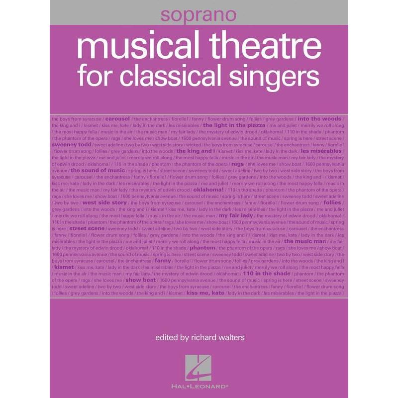 Musical Theatre for Classical Singers-Sheet Music-Hal Leonard-Logans Pianos