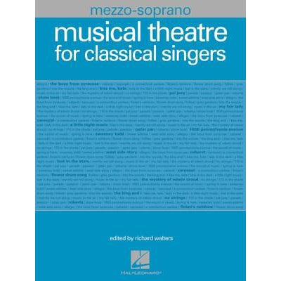 Musical Theatre for Classical Singers - Mezzo Soprano-Sheet Music-Hal Leonard-Logans Pianos