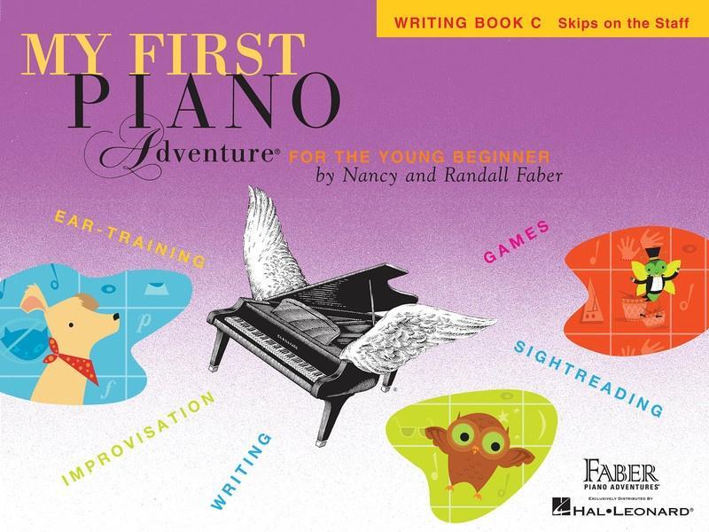 My First Piano Adventure - Writing Book C-Sheet Music-Faber Piano Adventures-Logans Pianos