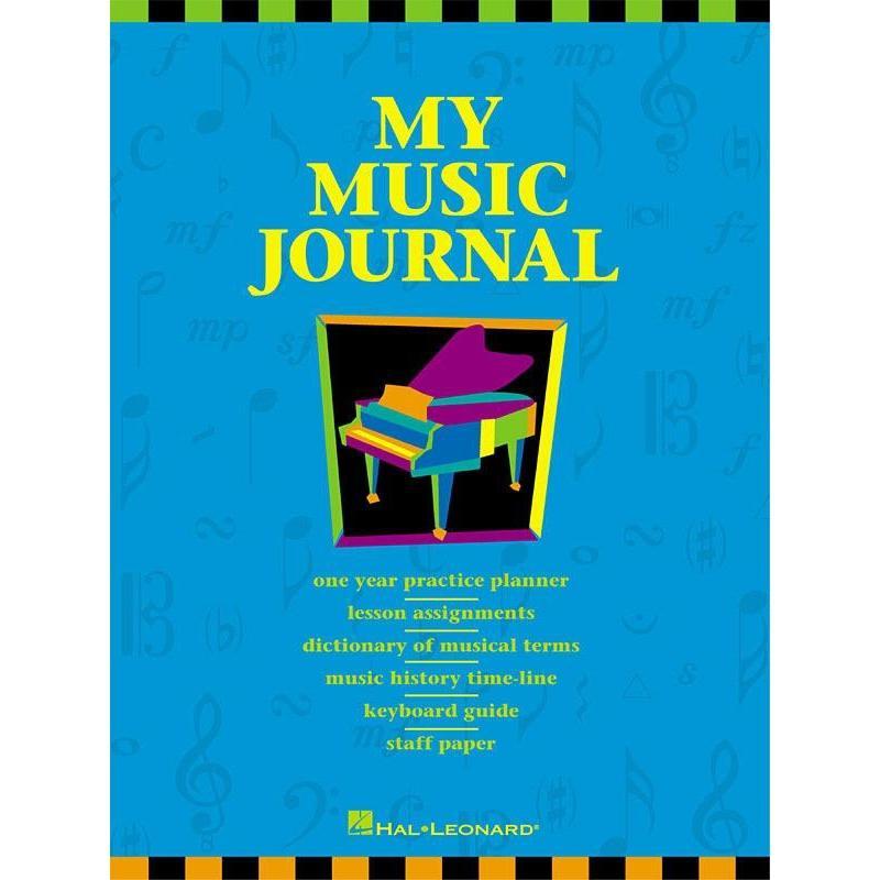 My Music Journal - Student Assignment Book-Sheet Music-Hal Leonard-Logans Pianos
