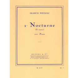 Nocturne No 1 in C major-Sheet Music-Heugel & Cie-Logans Pianos