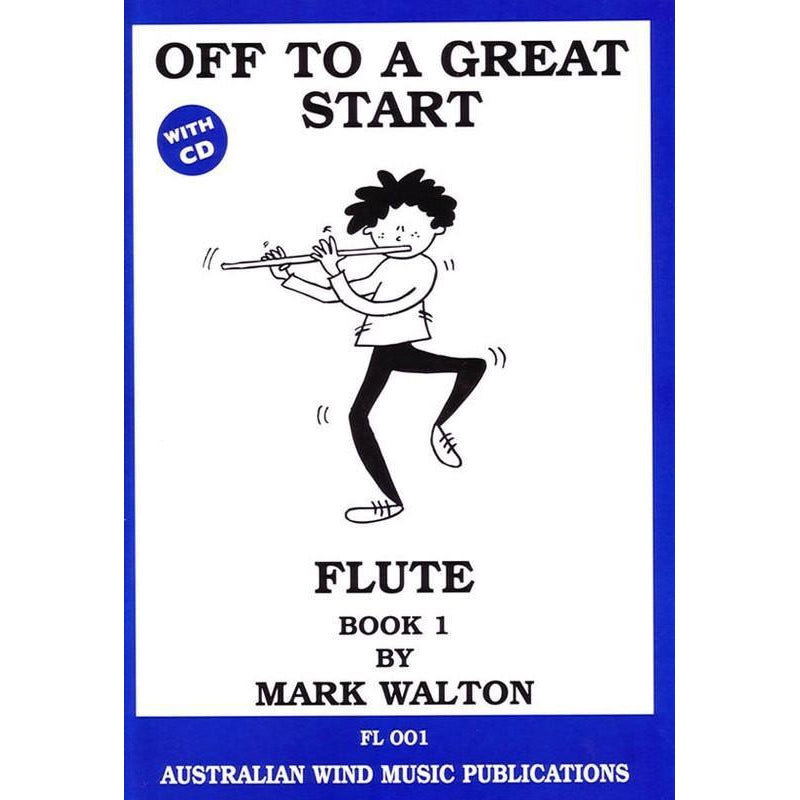 Off To A Great Start For Flute Book 1-Sheet Music-Australian Wind Music Publications-Logans Pianos