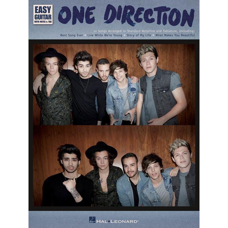 One Direction - Easy Guitar with Tab-Sheet Music-Hal Leonard-Logans Pianos