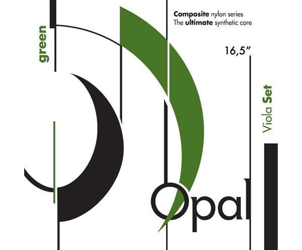 Opal Green Pro Viola Strings -Full Set-Orchestral Strings-Opal-16.5"-Logans Pianos