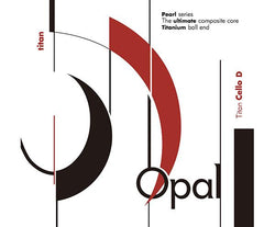 Opal Titan Steel Core Cello Strings with Titanium Ball - Single D-Orchestral Strings-Opal-4/4-Logans Pianos