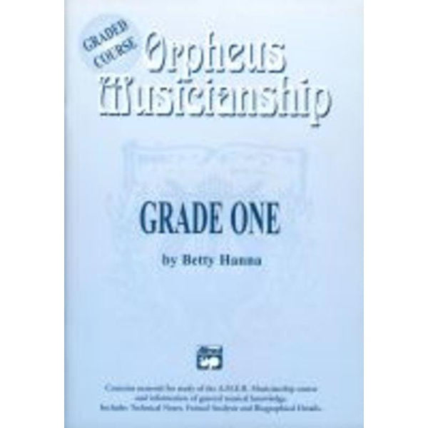 Orpheus Musicianship Grade 1-Sheet Music-Orpheus-Logans Pianos