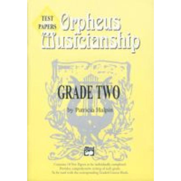 Orpheus Musicianship Grade 2 Test Papers-Sheet Music-Orpheus-Logans Pianos