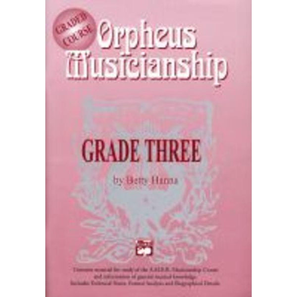 Orpheus Musicianship Grade 3 Graded Course-Sheet Music-Orpheus-Logans Pianos