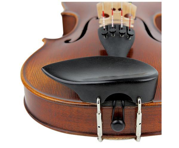 Over Tailpiece Ebony Violin Chinrest-Orchestral Strings-FPS-Logans Pianos