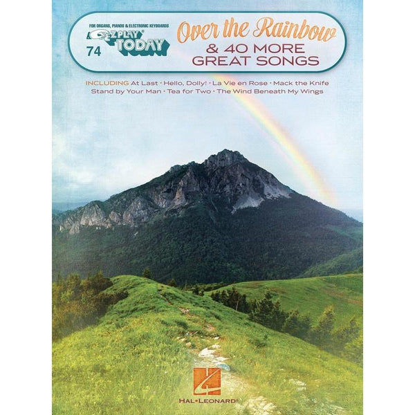 Over the Rainbow & 40 More Great Songs-Sheet Music-Hal Leonard-Logans Pianos