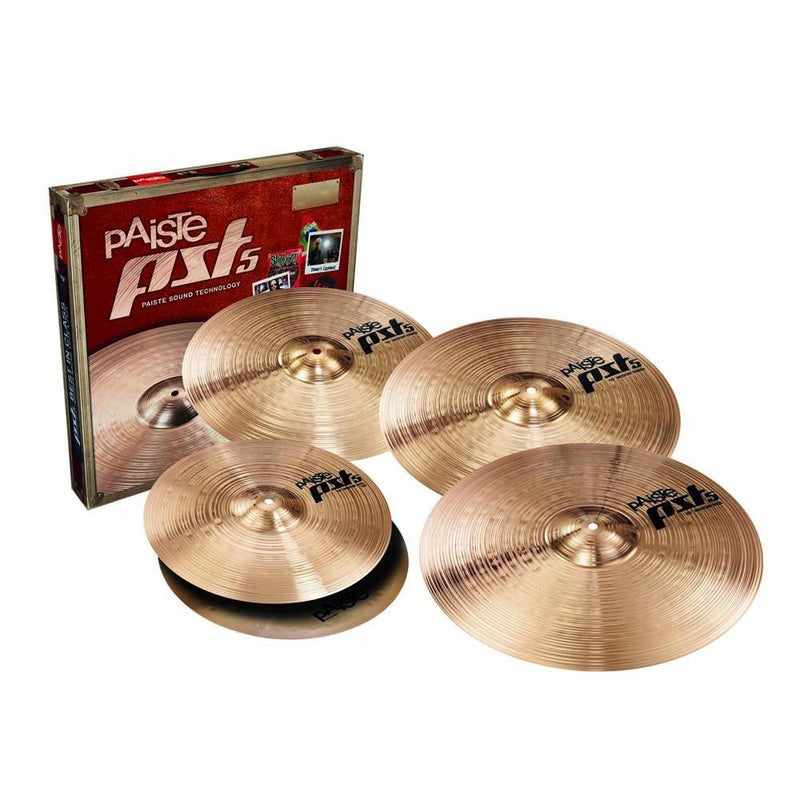 Paiste PST5 Universal Cymbal Set-Drums & Percussion-Paiste-Logans Pianos