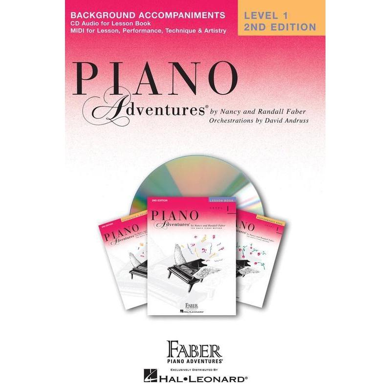 Piano Adventures 1 - Background Accompaniments-Sheet Music-Faber Piano Adventures-Logans Pianos