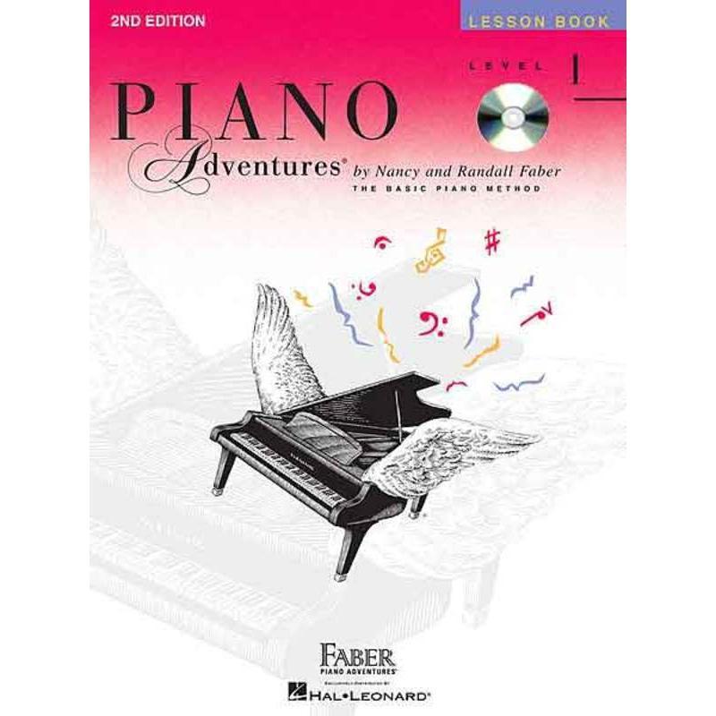 Piano Adventures 1 - Lesson-Sheet Music-Faber Piano Adventures-Book & CD-Logans Pianos
