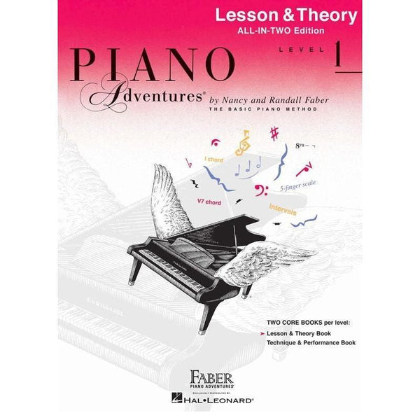 Piano Adventures 1 - Lesson & Theory-Sheet Music-Faber Piano Adventures-Logans Pianos