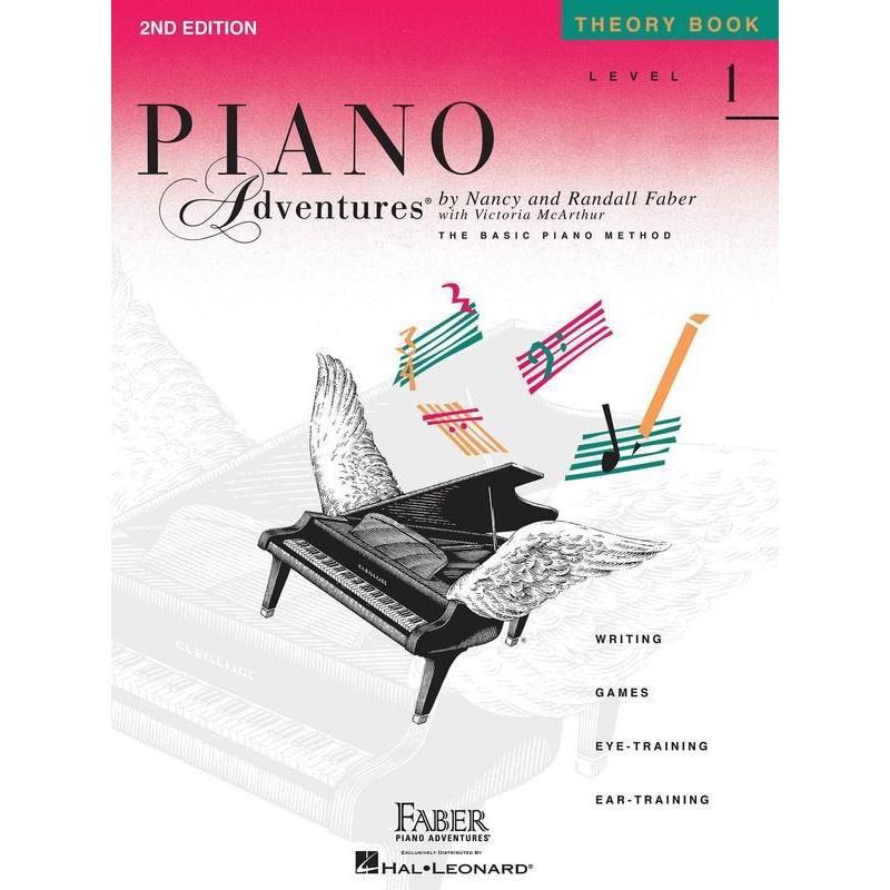 Piano Adventures 1 - Theory-Sheet Music-Faber Piano Adventures-Logans Pianos