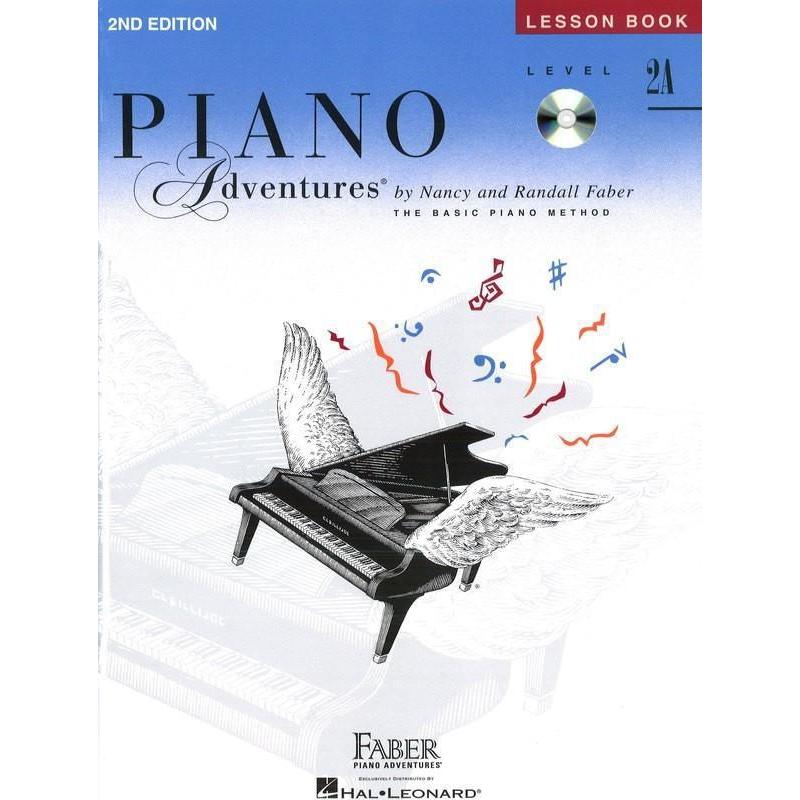Piano Adventures 2A - Lesson & Theory-Sheet Music-Faber Piano Adventures-Book & CD-Logans Pianos