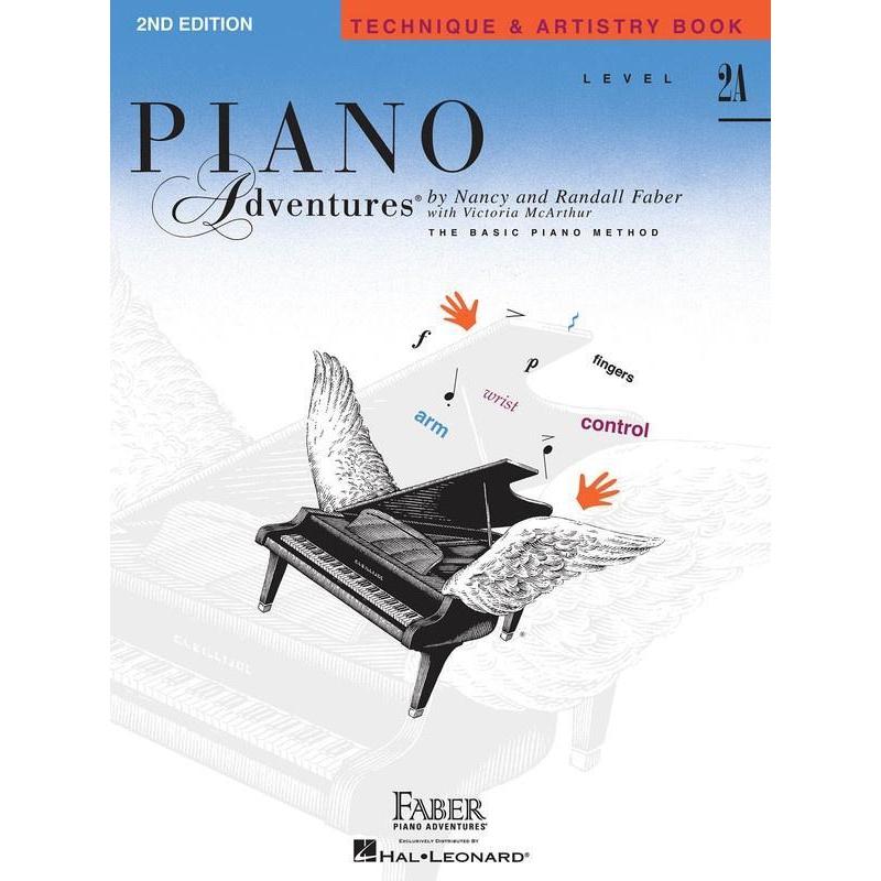 Piano Adventures 2A - Technique & Artistry-Sheet Music-Faber Piano Adventures-Logans Pianos