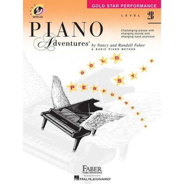 Piano Adventures 2B - Gold Star Performance-Sheet Music-Faber Piano Adventures-Logans Pianos