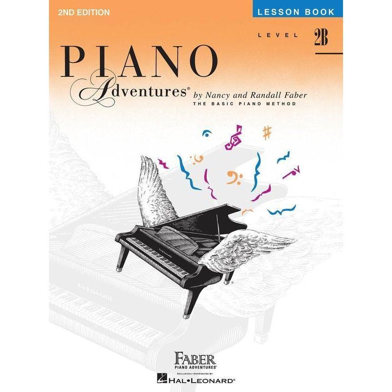 Piano Adventures 2B - Lesson-Sheet Music-Faber Piano Adventures-Book Only-Logans Pianos