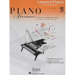 Piano Adventures 2B - Lesson & Theory-Sheet Music-Faber Piano Adventures-Without CD-Logans Pianos