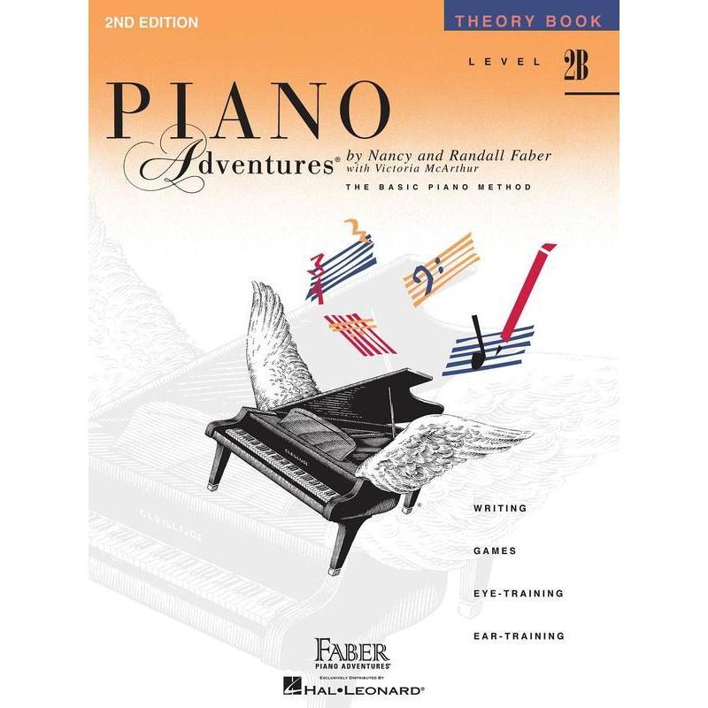 Piano Adventures 2B - Theory-Sheet Music-Faber Piano Adventures-Logans Pianos