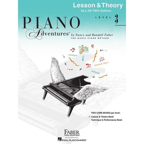 Piano Adventures 3 - Lesson & Theory-Sheet Music-Faber Piano Adventures-Book Only-Logans Pianos