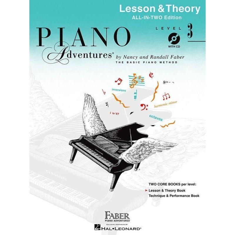 Piano Adventures 3 - Lesson & Theory-Sheet Music-Faber Piano Adventures-Book Only-Logans Pianos