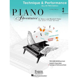 Piano Adventures 3 - Technique & Performance-Sheet Music-Faber Piano Adventures-Logans Pianos