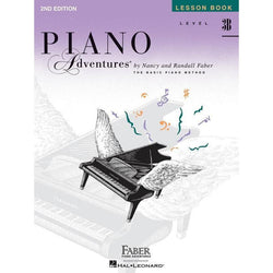 Piano Adventures 3B - Lesson-Sheet Music-Faber Piano Adventures-Book Only-Logans Pianos