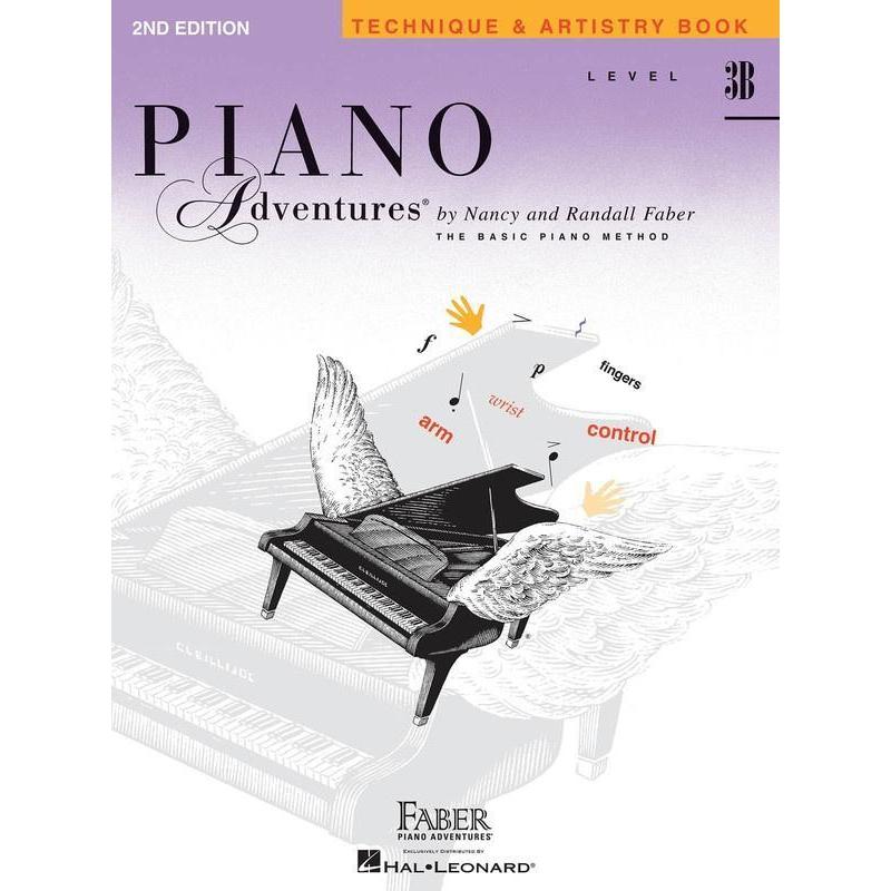 Piano Adventures 3B - Technique & Artistry-Sheet Music-Faber Piano Adventures-Logans Pianos