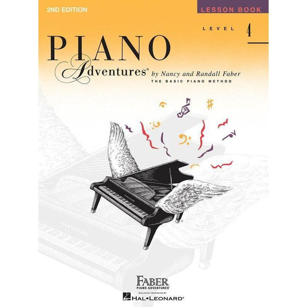 Piano Adventures 4 - Lesson-Sheet Music-Faber Piano Adventures-Logans Pianos