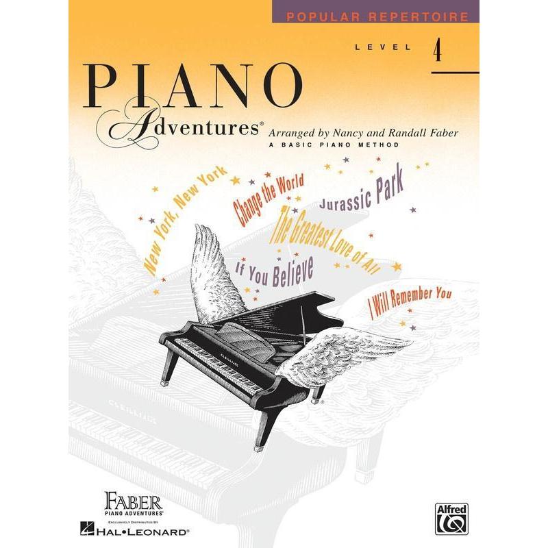 Piano Adventures 4 - Popular Repertoire-Sheet Music-Faber Piano Adventures-Logans Pianos