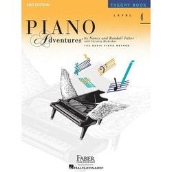Piano Adventures 4 - Theory-Sheet Music-Faber Piano Adventures-Logans Pianos