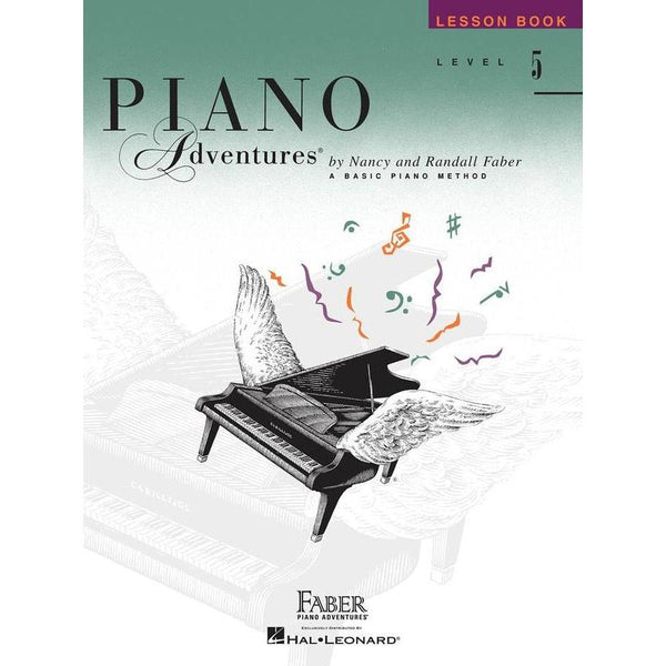 Piano Adventures 5 - Lesson-Sheet Music-Faber Piano Adventures-Logans Pianos