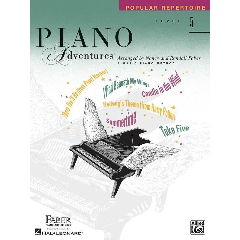 Piano Adventures 5 - Popular Repertoire-Sheet Music-Faber Piano Adventures-Logans Pianos