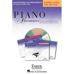 Piano Adventures Primer - Background Accompaniments-Sheet Music-Faber Piano Adventures-Logans Pianos